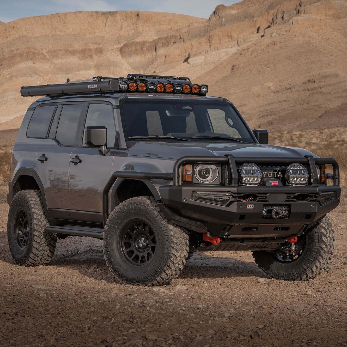 ARB Summit Side Step and Rail Kit