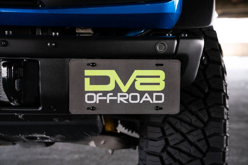 DV8 Offroad DVE License Plate Relocation