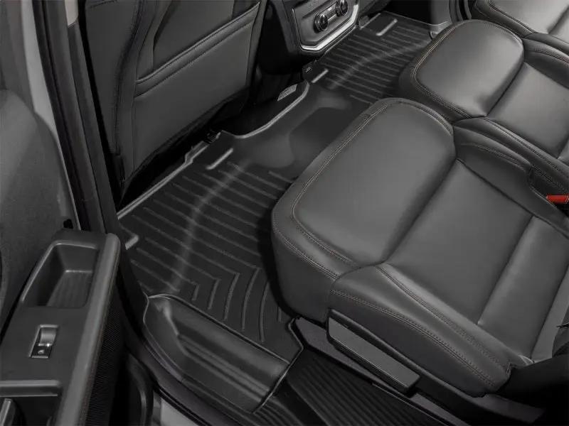 WeatherTech WT FloorLiner - Rear - Blk by WeatherTech