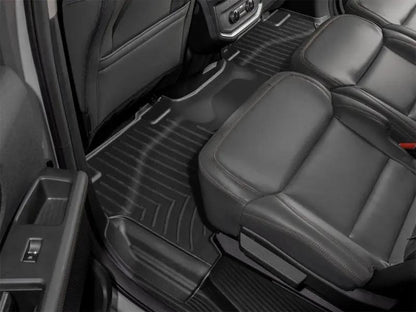 WeatherTech WT FloorLiner - Rear - Blk by WeatherTech