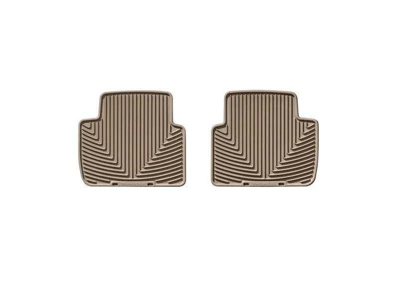 WeatherTech WT Rubber Mats - Rear - Tan by WeatherTech