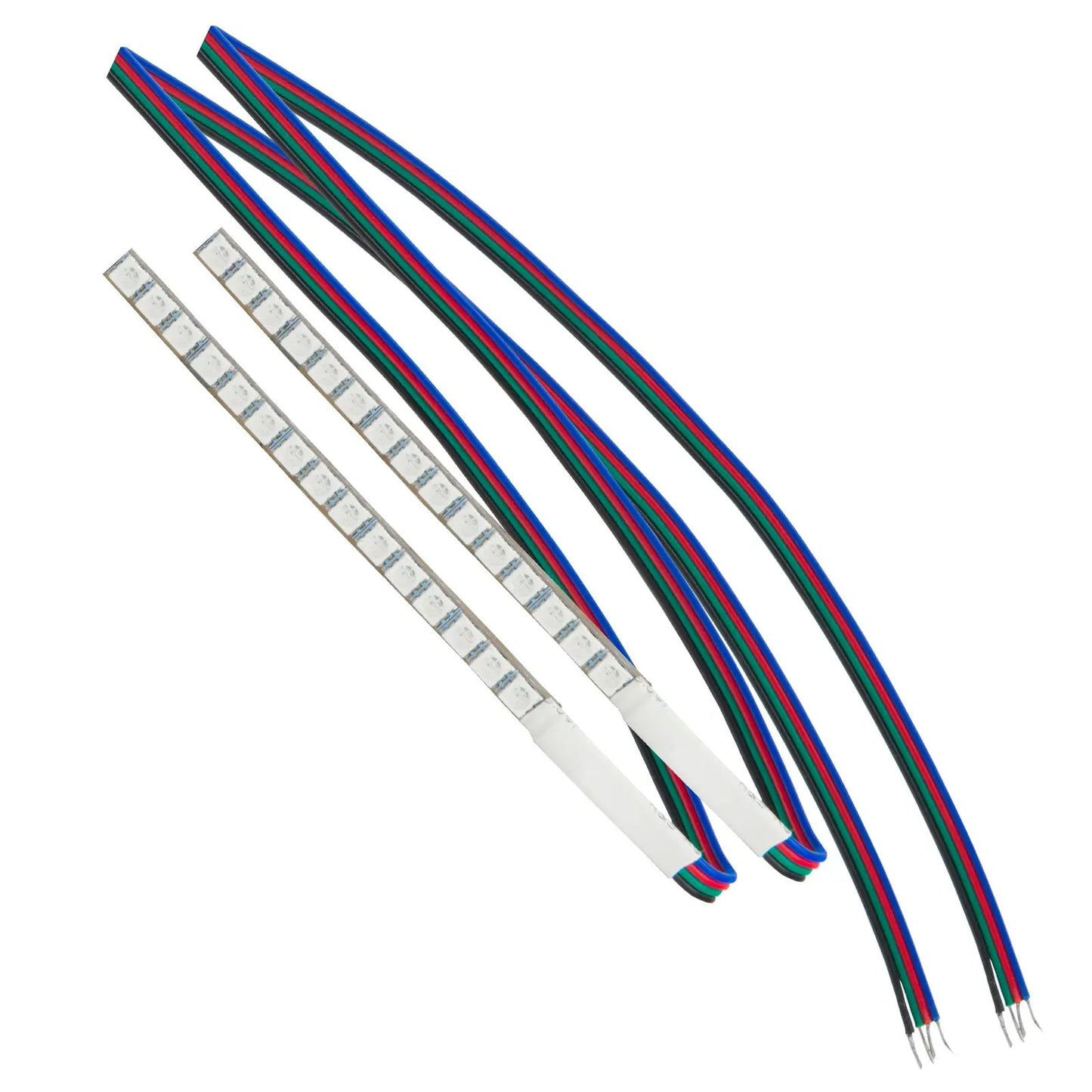Oracle Lighting The 4 inch Concept RGB 5050 Strip is sold as a pair. The strip should be paired with a ColorSHIFT(tm) RGB Controller that is sold separately. by Oracle Lighting