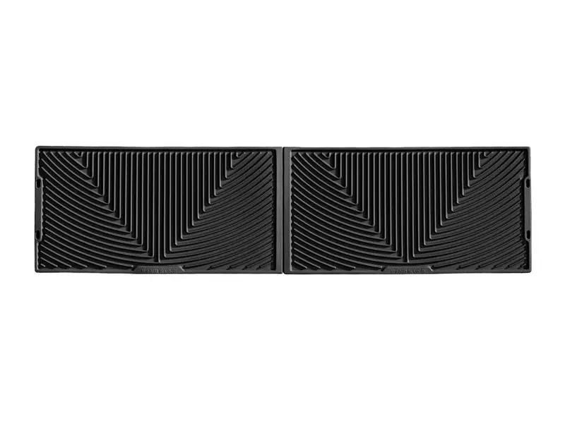 WeatherTech WT Rubber Mats - Rear - Blk by WeatherTech