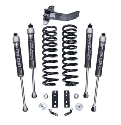 ReadyLift 2.5" Coil Spring Front Lift Kit W/Falcon 2.1 Monotube Shocks Front/Rear - Ford Super Duty Diesel 4WD 2020-2026 by ReadyLift