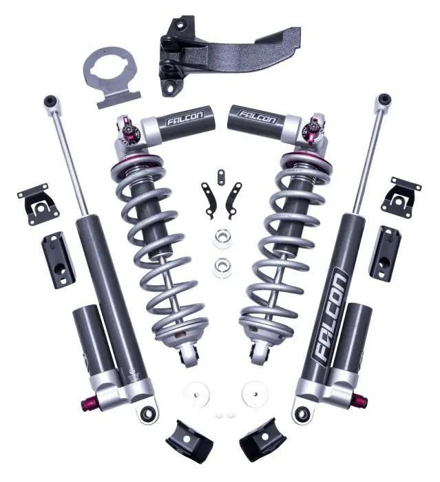 ReadyLift                                                    2.5" Coilover Front Lift Kit W/Falcon 3.3 Shocks - Ford Super Duty Diesel 4WD 2017-2026