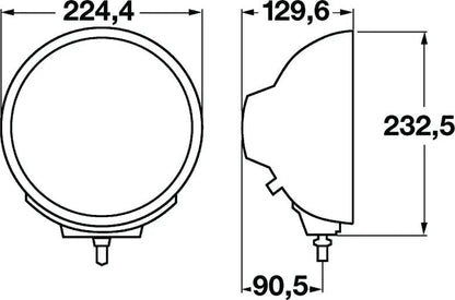 HELLA Rallye 4000 Lamp by Hella