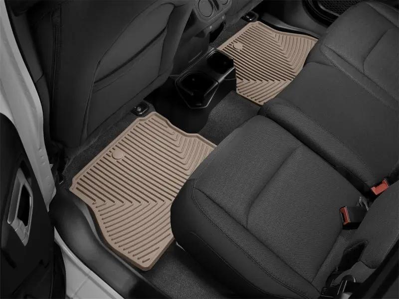 WeatherTech WT Rubber Mats - Rear - Tan by WeatherTech