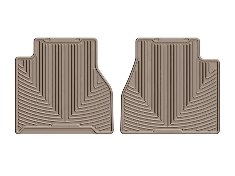 WeatherTech WT Rubber Mats - Rear - Tan by WeatherTech