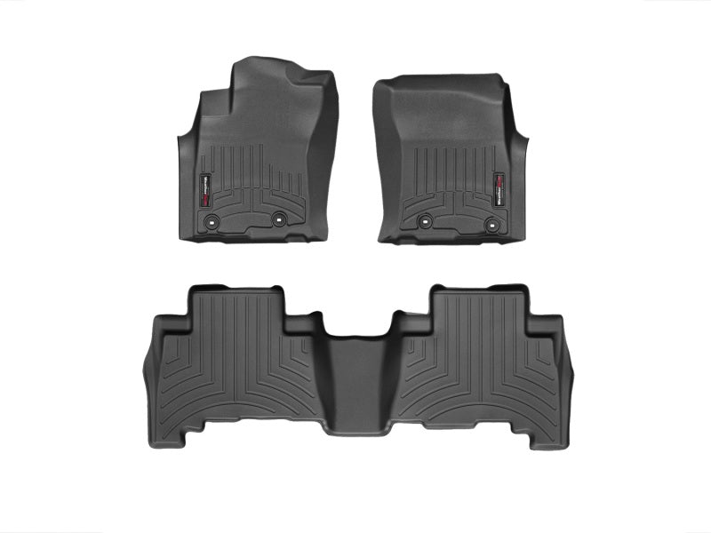 WeatherTech WT FloorLiner - Rear - Blk by WeatherTech
