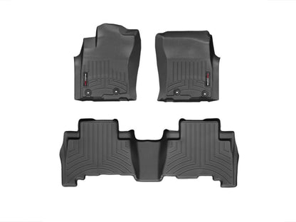 WeatherTech WT FloorLiner - Rear - Blk by WeatherTech