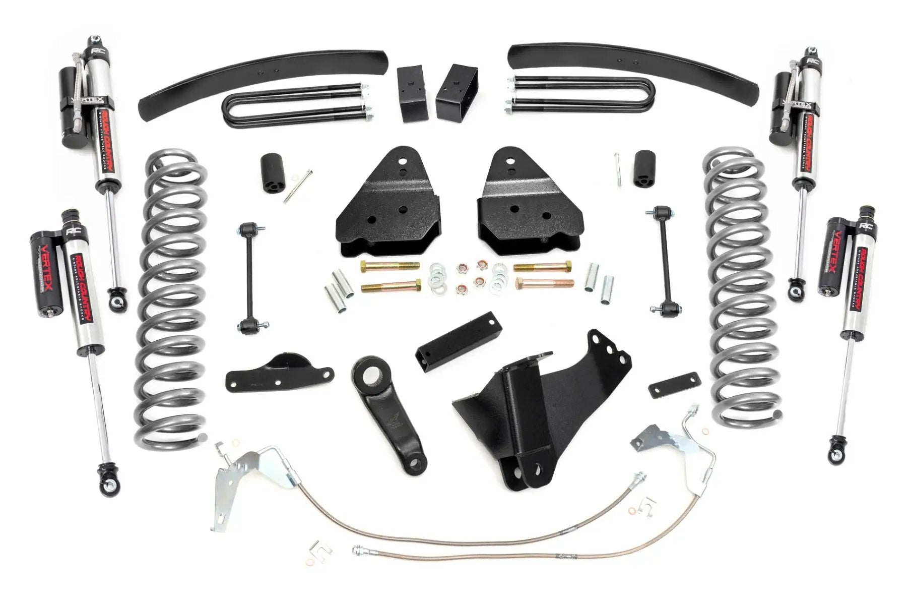 Rough Country 6 Inch Lift Kit | Diesel | Vertex | Ford F-250/F-350 Super Duty 4WD (08-10) by Rough Country