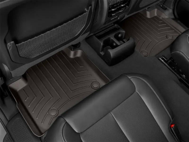 WeatherTech WT FloorLiner - Rear - Cocoa by WeatherTech