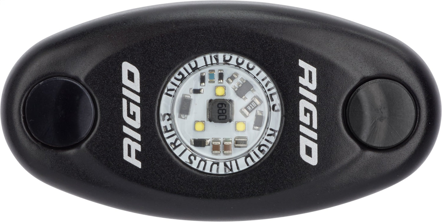 RIGID Industries A-Series LED Light, High Power, Cool White, Black Housing, Single by RIGID Industries