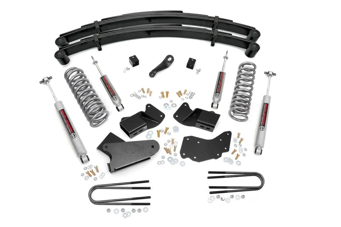 Rough Country 4 Inch Lift Kit | Rear Springs | Ford Bronco II 4WD (1984-1990) by Rough Country