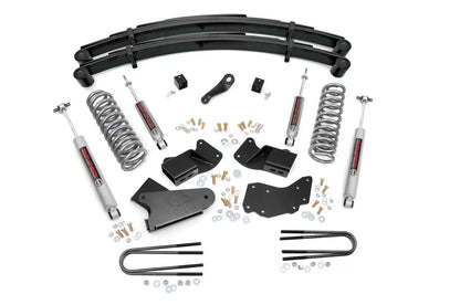 Rough Country 4 Inch Lift Kit | Rear Springs | Ford Ranger 4WD (1983-1997) by Rough Country