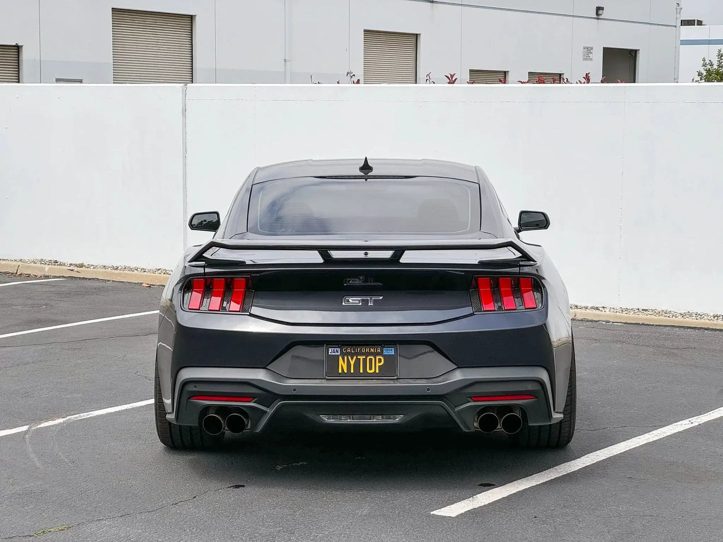 NYTOP 2024-Current Ford Mustang Carbon Fiber Performance Pack Wing by NYTOP