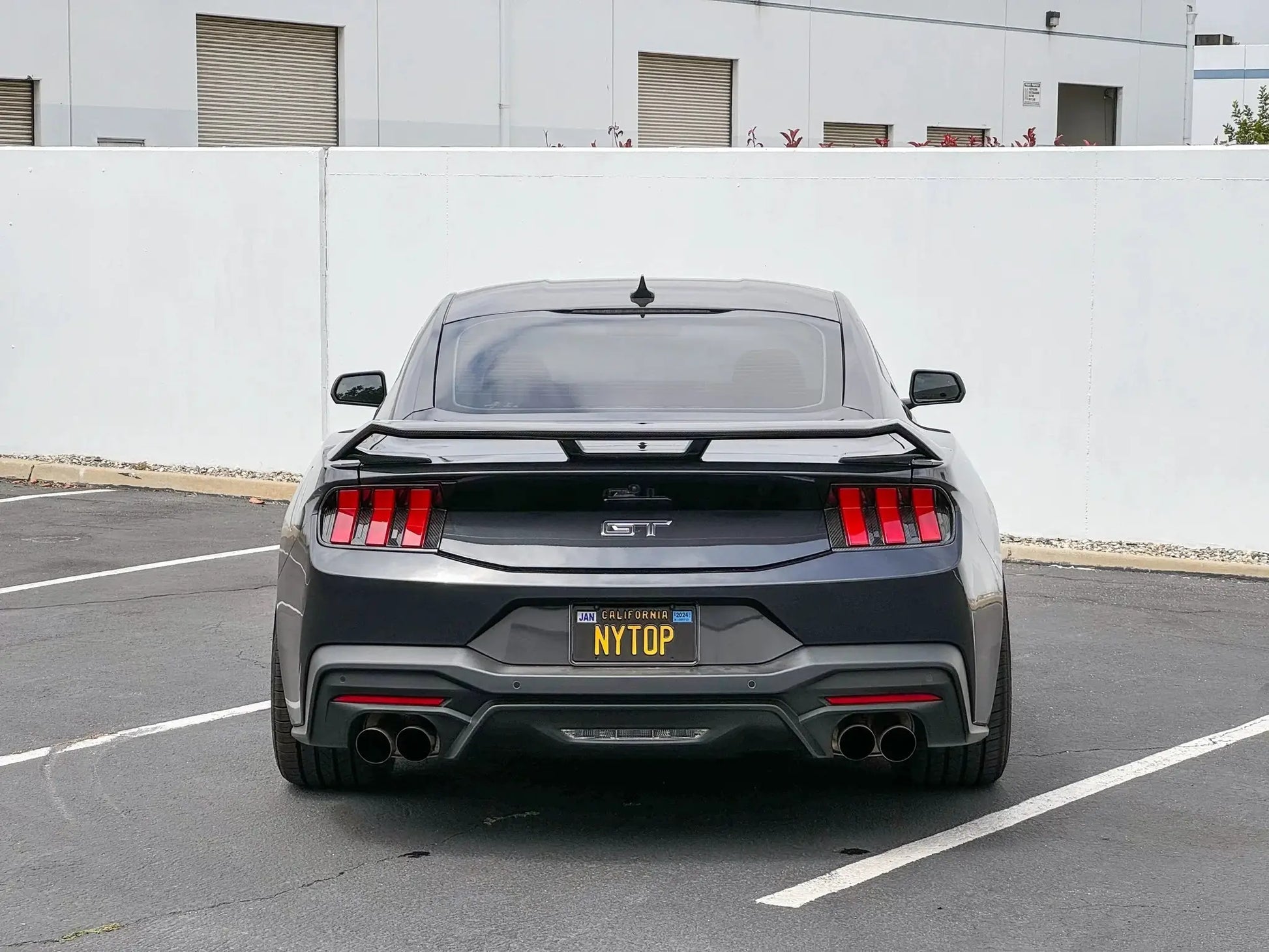 NYTOP 2024-Current Ford Mustang Carbon Fiber Performance Pack Wing by NYTOP