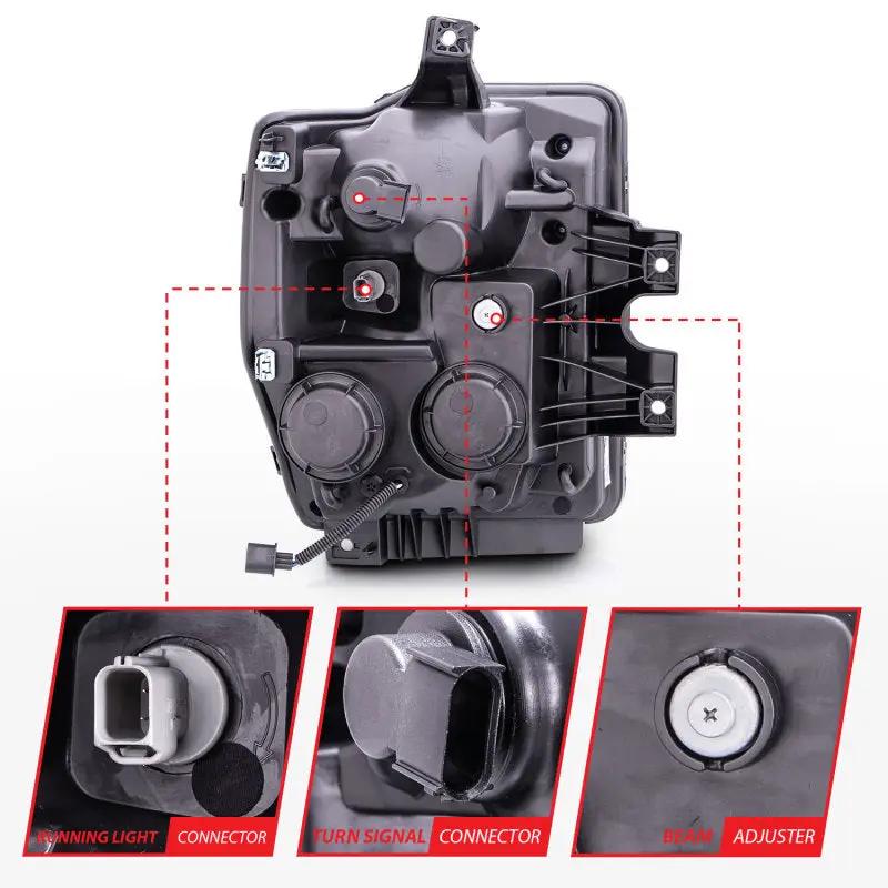 ANZO ANZ LED/Projector Headlights by ANZO