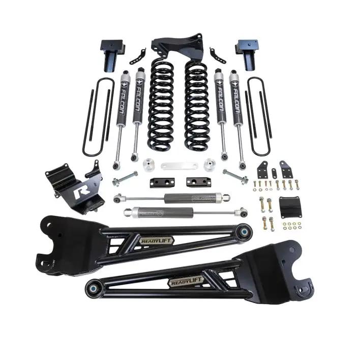 ReadyLift 4" COIL SPRING LIFT KIT WITH FALCON 2.1 SHOCKS AND RADIUS ARMS - 2023-2026 FORD SUPER DUTY F250/F-350 4WD by ReadyLift