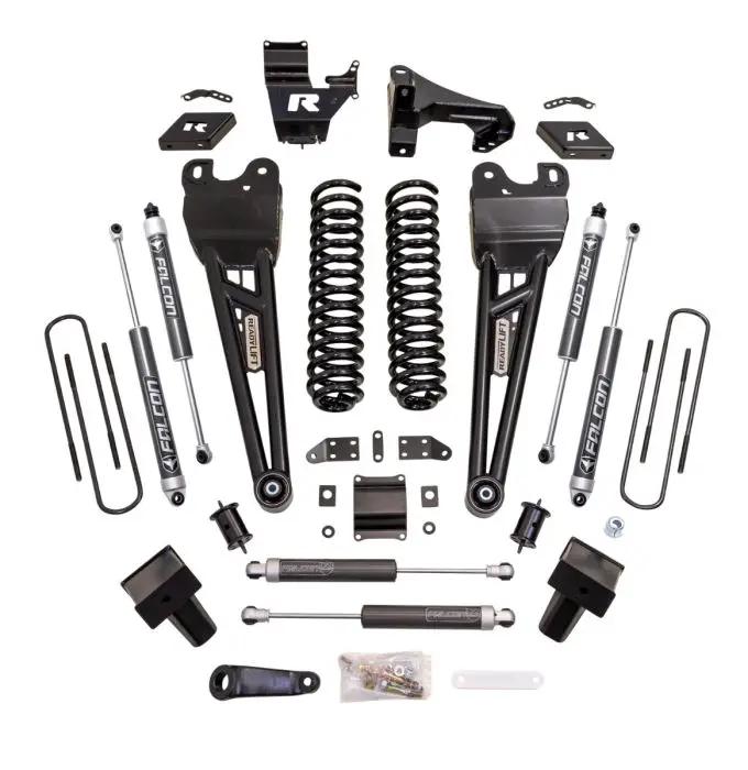 ReadyLift 6" COIL SPRING LIFT KIT WITH FALCON MAX2.1 SHOCKS AND RADIUS ARMS - 2023-2026 FORD SUPER DUTY F250/F350 4WD by ReadyLift
