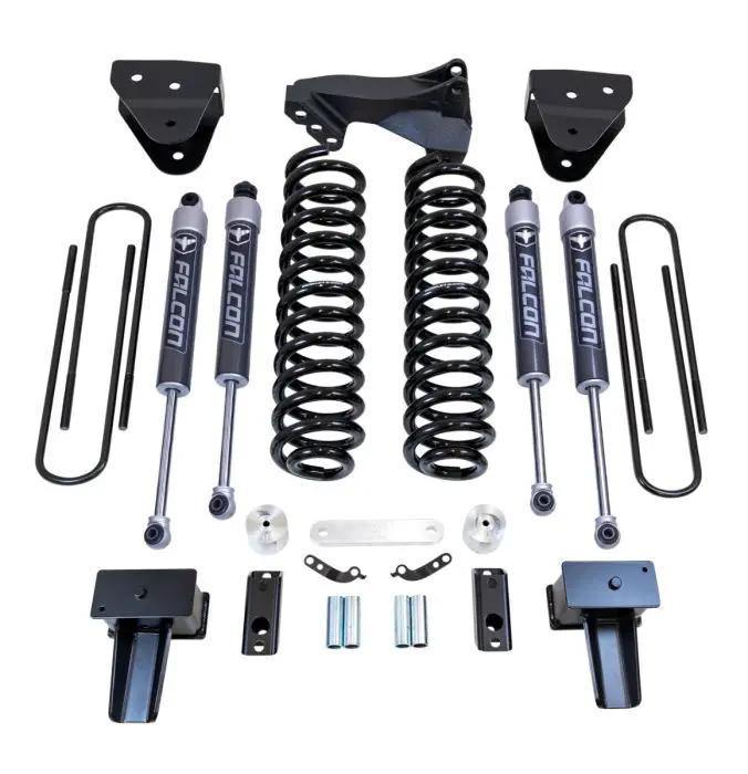 ReadyLift 4" Coil Spring Lift Kit With Falcon 2.1 Shocks - Ford Super Duty Diesel 4WD 2017-2022 F-350 And F-250 by ReadyLift