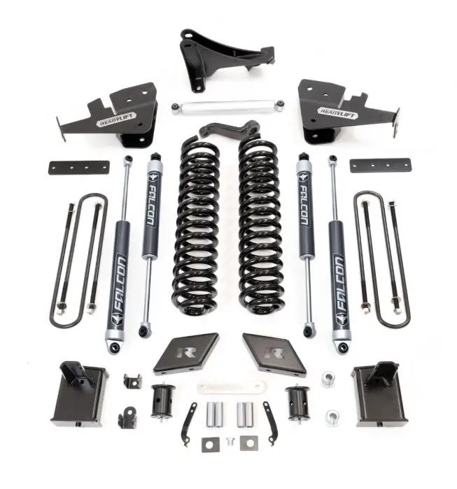 ReadyLift 7" Coil Spring Lift Kit With MAX2.1 Falcon Shocks - Ford Super Duty Diesel F-250 / F-350 4WD 2017-2022 by ReadyLift