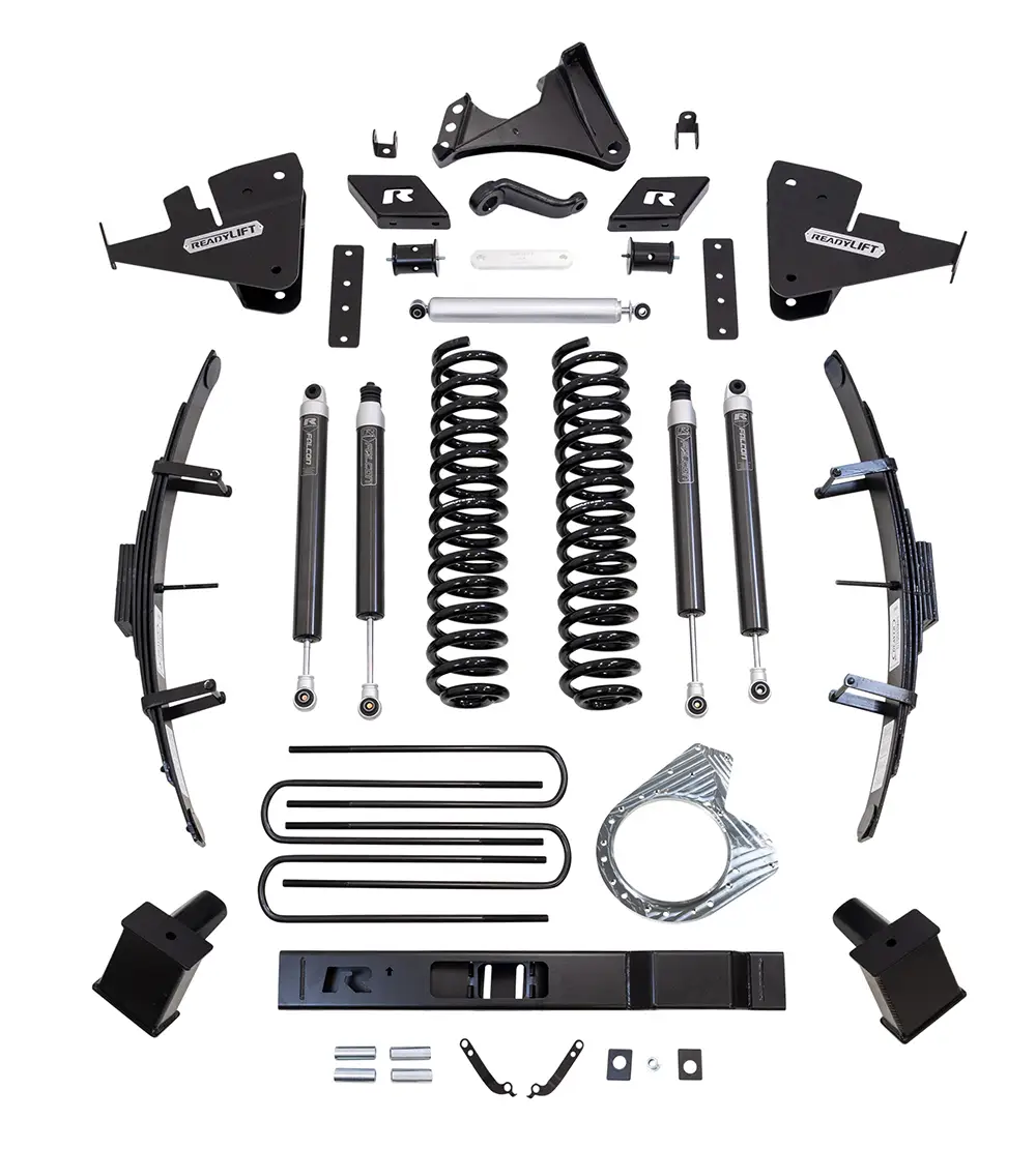 ReadyLift 8.5" Lift Kit W/ Falcon Shocks - Ford Super Duty Diesel F250/F350 4WD 2017-2022
