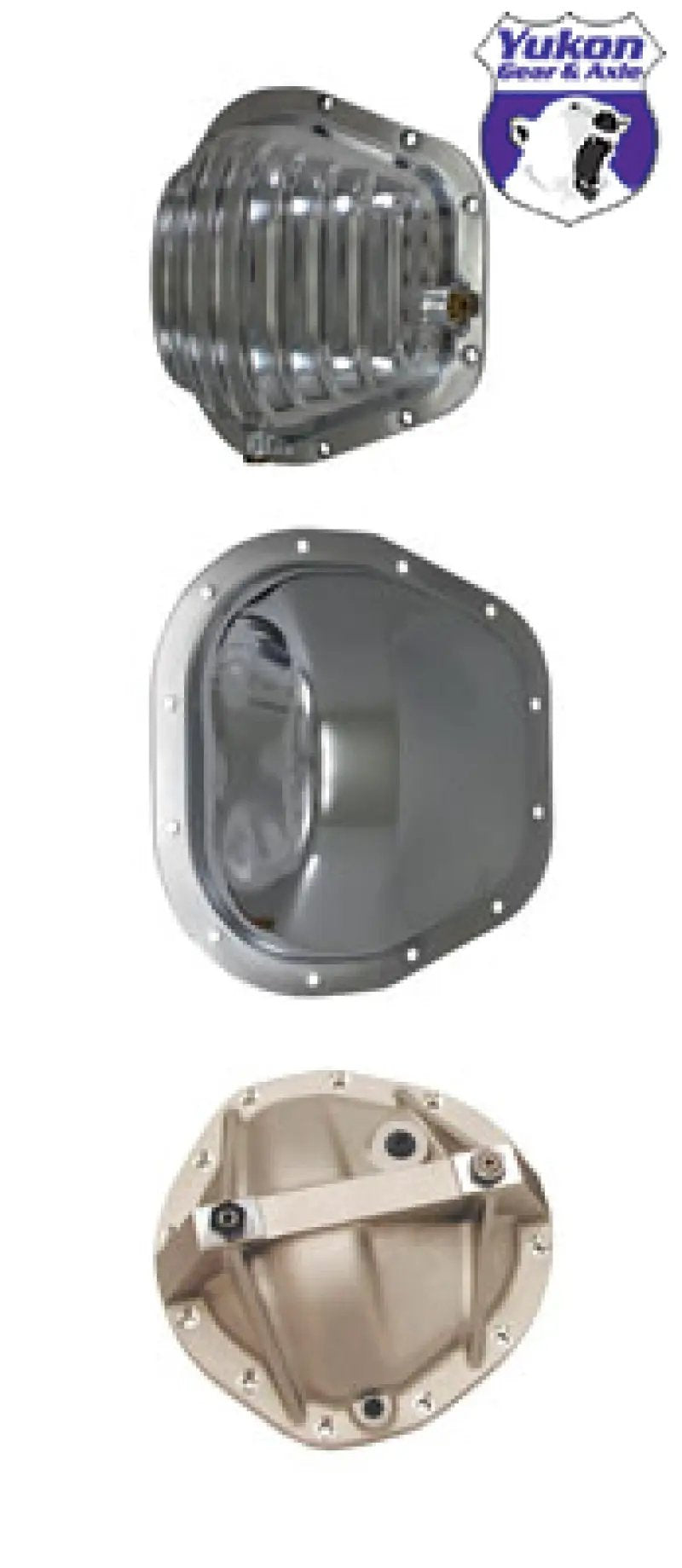 Yukon Gear & Axle YUK Covers - Polished Alum by Yukon Gear & Axle