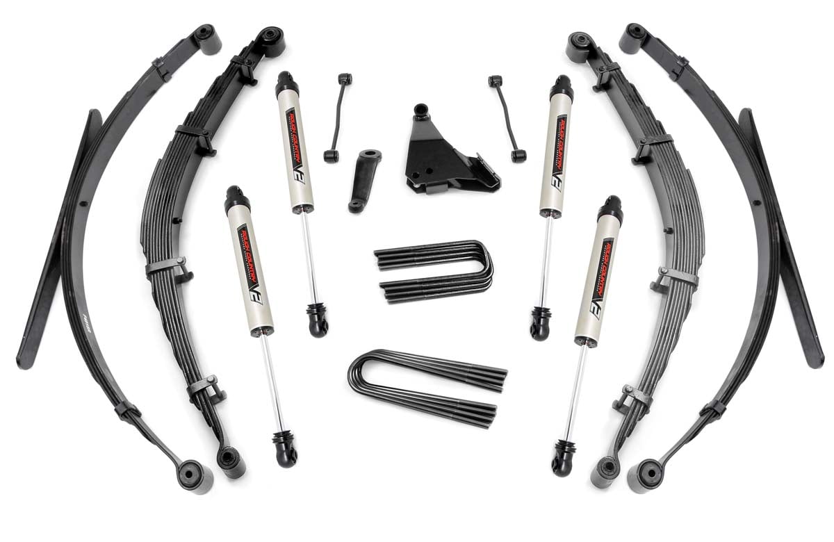 Kit de elevación de 6 pulgadas | Muelles traseros | V2 | Ford F-250/F-350 Super Duty 4WD (1999)