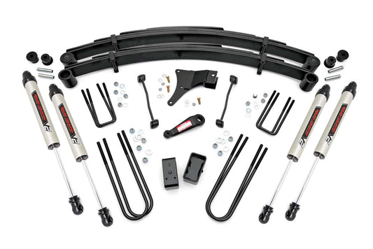 Kit de elevación de 4 pulgadas | Bloques traseros | V2 | Ford F-250/F-350 Super Duty 4WD (1999)