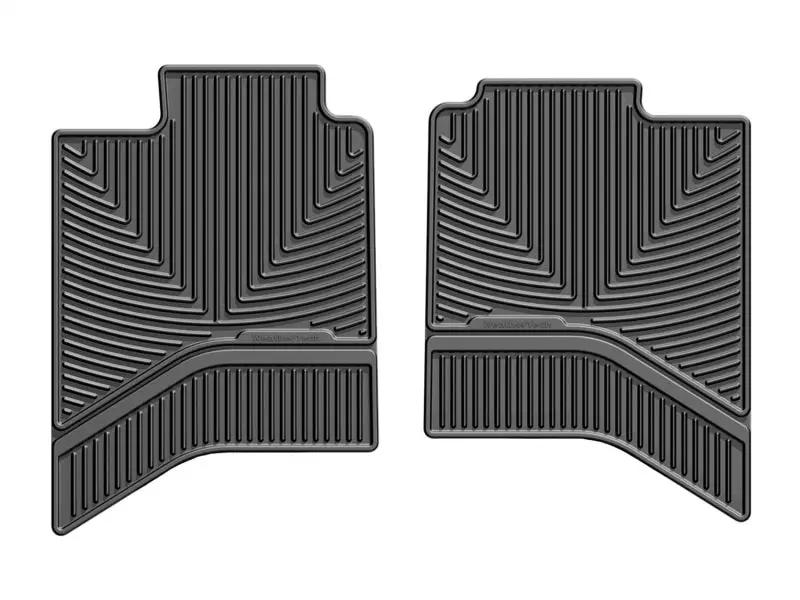 WeatherTech WT Rubber Mats - Rear - Blk by WeatherTech