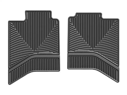 WeatherTech WT Rubber Mats - Rear - Blk by WeatherTech