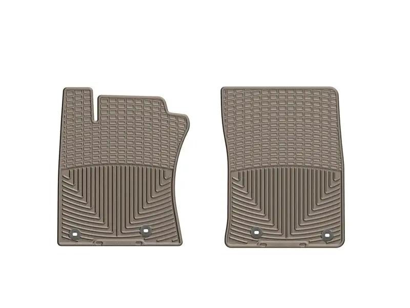 WeatherTech WT Rubber Mats - Front - Tan by WeatherTech