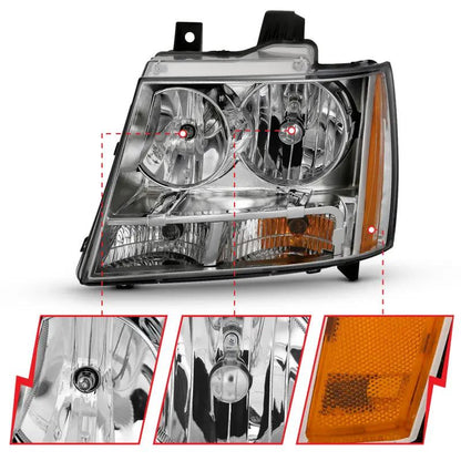 ANZO ANZ Crystal Headlights by ANZO