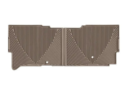 WeatherTech WT Rubber Mats - Rear - Tan by WeatherTech