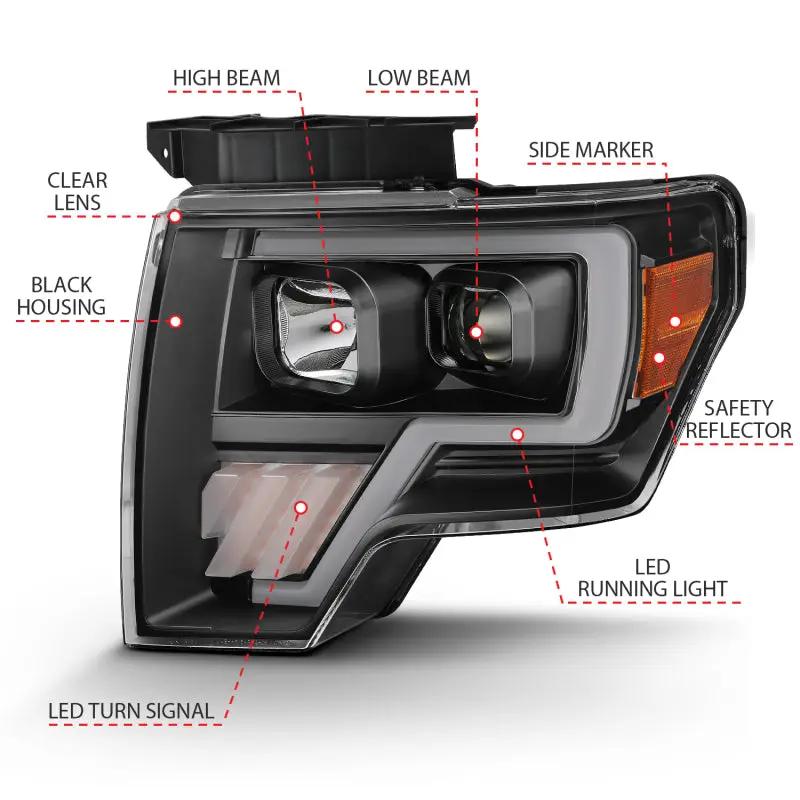ANZO ANZ LED/Projector Headlights by ANZO