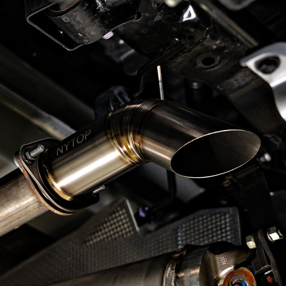 NYTOP 2024-Current Toyota Tacoma Titanium Axle Dump Exhaust Tip