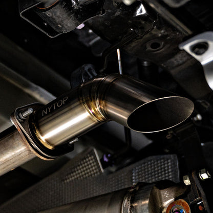 NYTOP 2024-Current Toyota Tacoma Titanium Axle Dump Exhaust Tip