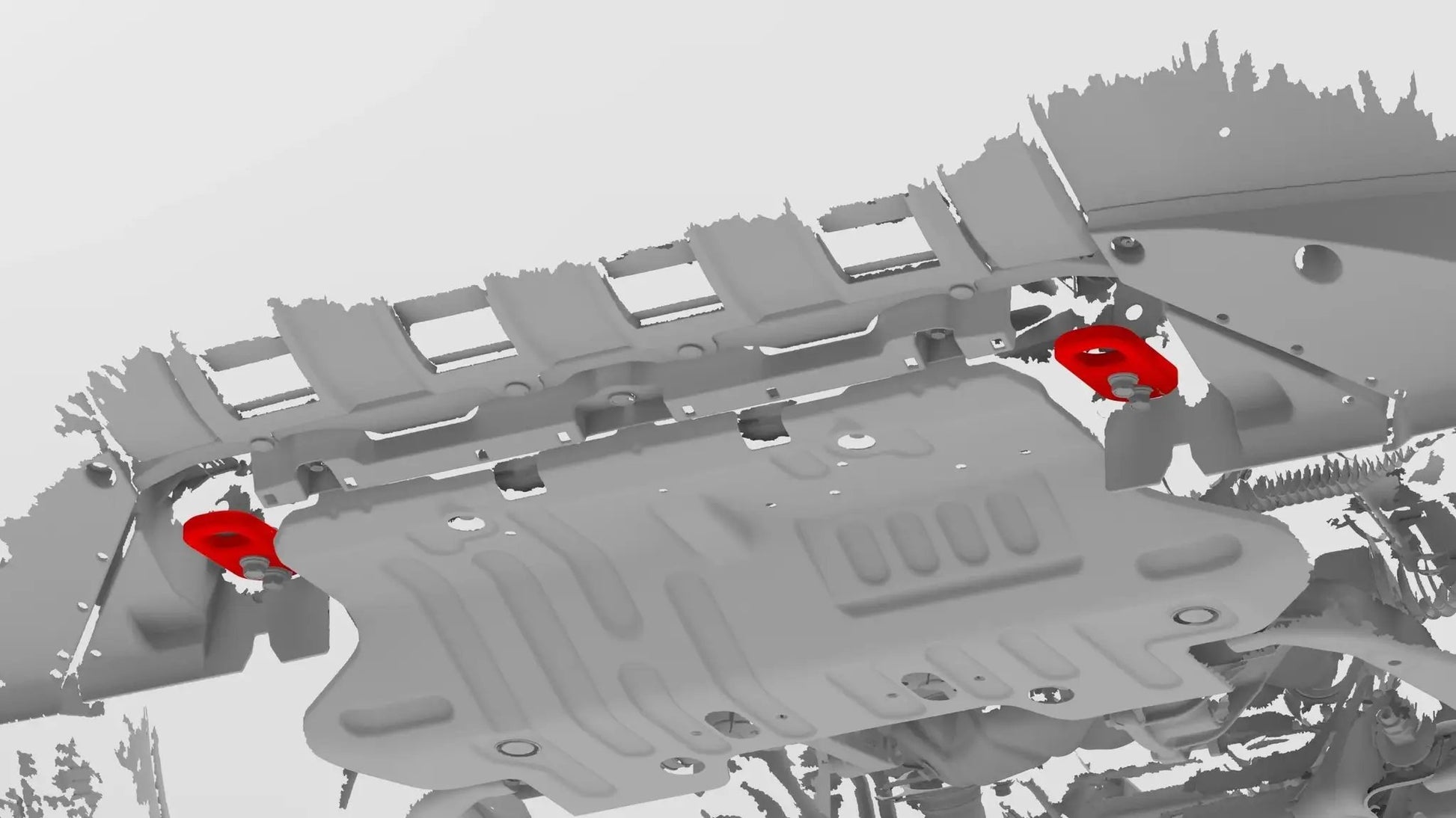 NYTOP 2024-Current Lexus GX550/Toyota Land Cruiser Lower Front Recovery Points by NYTOP