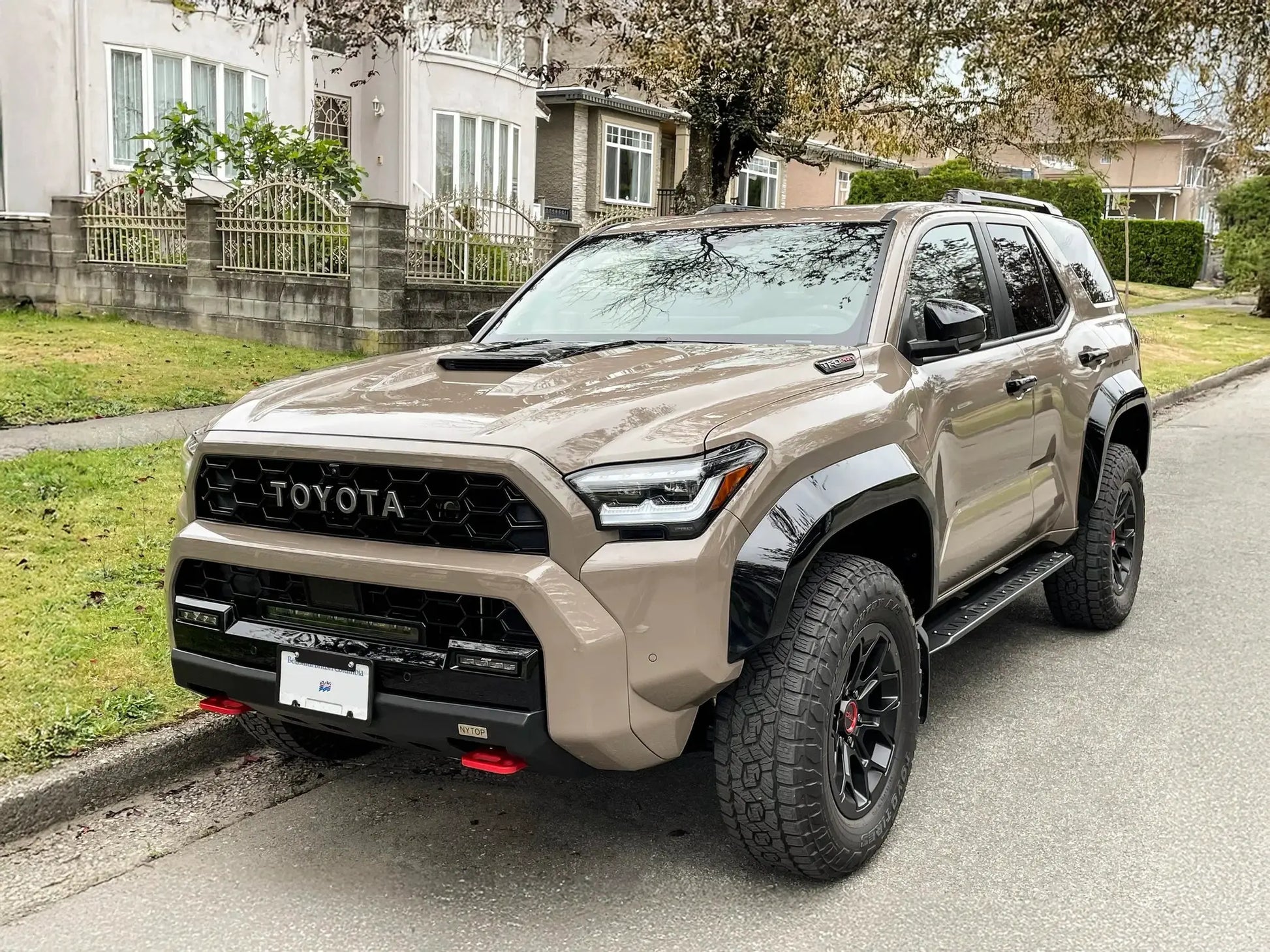 NYTOP 2025-Current Toyota 4Runner Rock Sliders by NYTOP