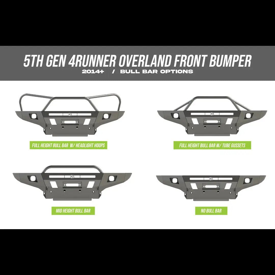 C4 Fabrication 4Runner Overland Series Front Bumper / 5th Gen / 2014-2024 by C4 Fabrication