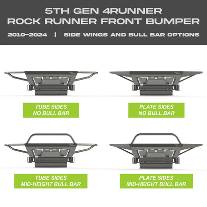 C4 Fabrication 4Runner Rock Runner Front Bumper / 5th Gen / 2010+ by C4 Fabrication