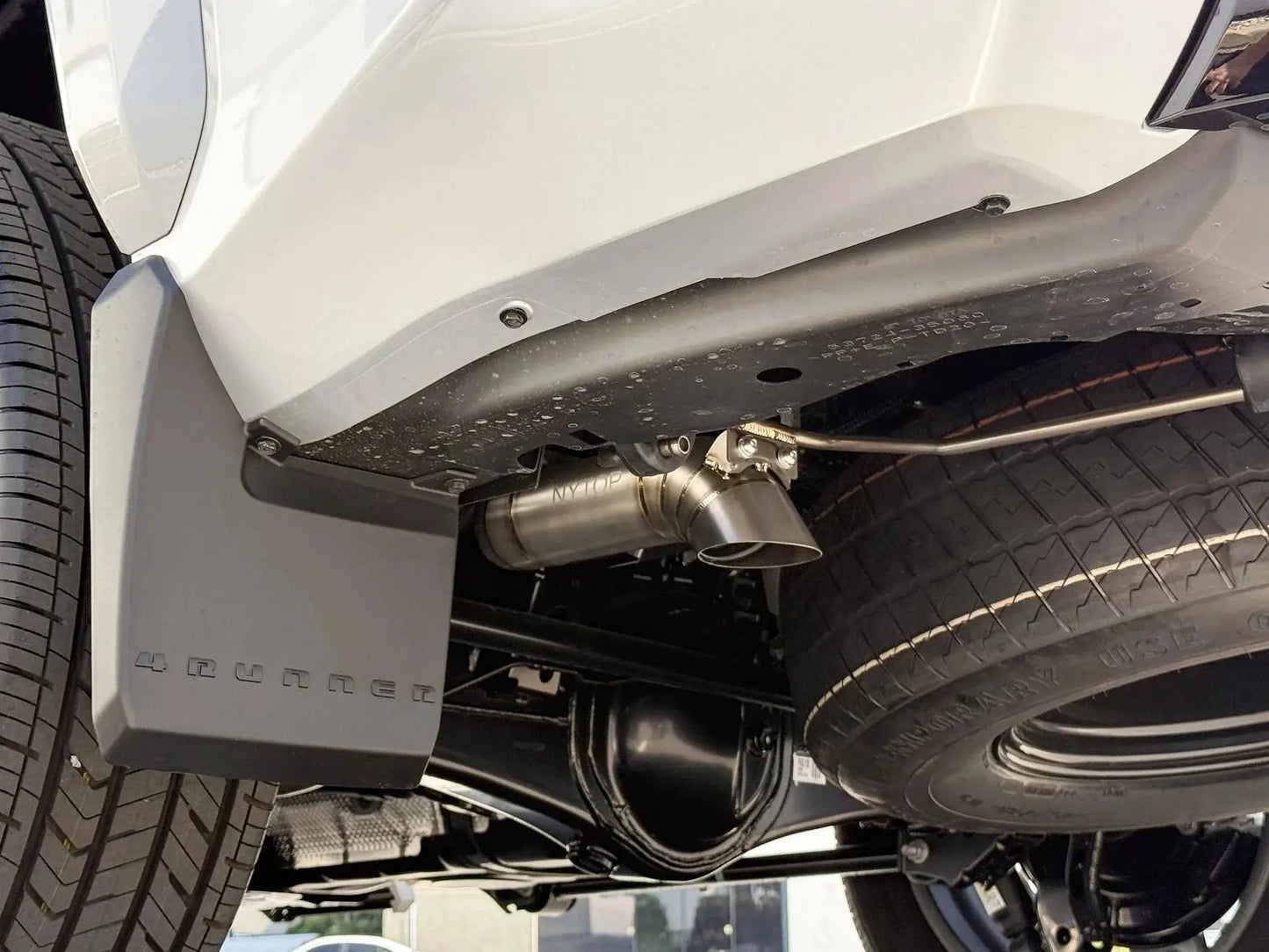 NYTOP 2025-Current Toyota 4Runner Titanium Axle Dump Exhaust by NYTOP