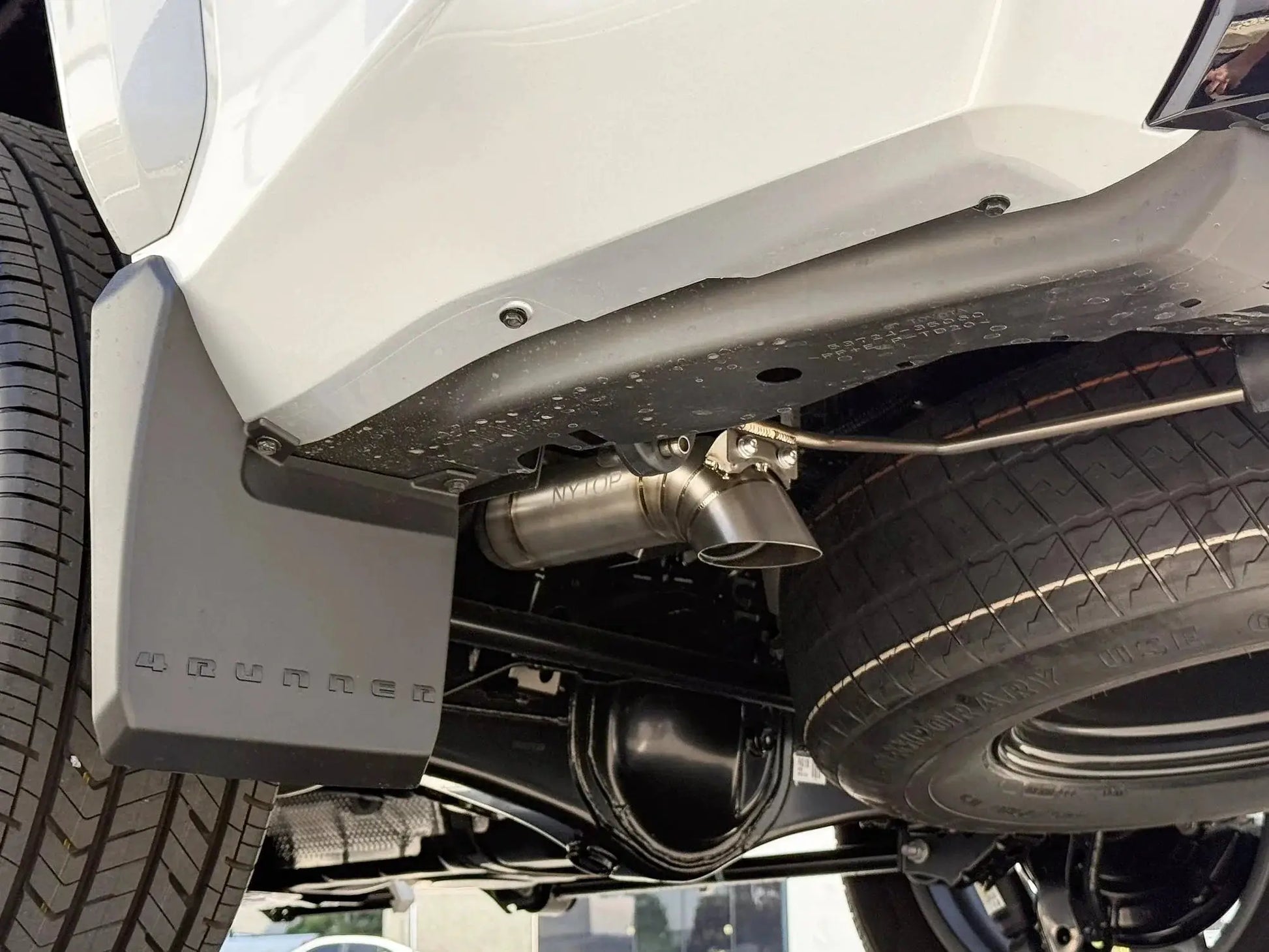 NYTOP 2025-Current Toyota 4Runner Titanium Axle Dump Exhaust by NYTOP