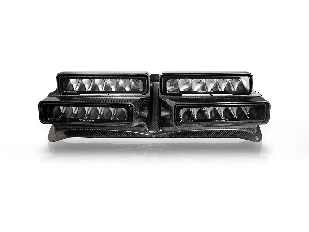 TRIPLE-R-LIGHTS 4-Way Bonnet Pod (POD ONLY) - for Fiesta MKII (0064-MKII-POD)