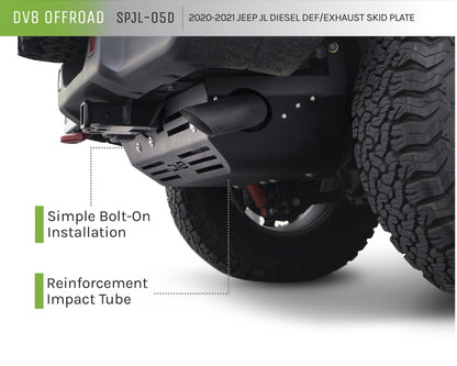 DV8 Offroad DVE Skid Plates