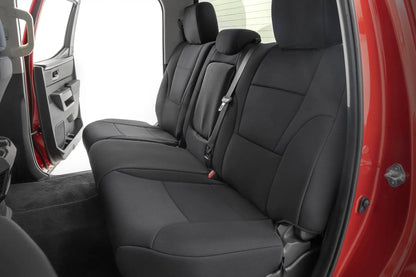 Rough Country Seat Covers | Toyota Tundra 2WD/4WD (2022-2026) by Rough Country