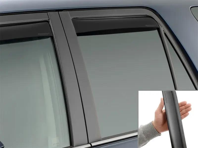WeatherTech WT Deflector - Rear - Matte Black by WeatherTech