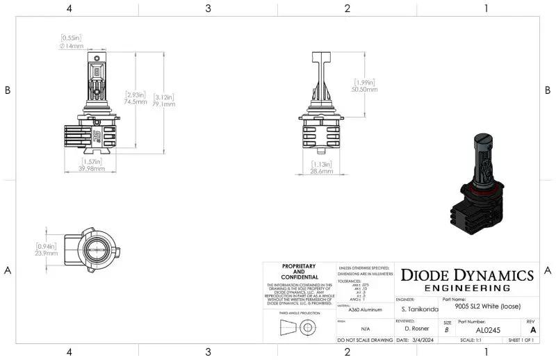 Diode Dynamics DIO SL2 LED Bulbs by Diode Dynamics