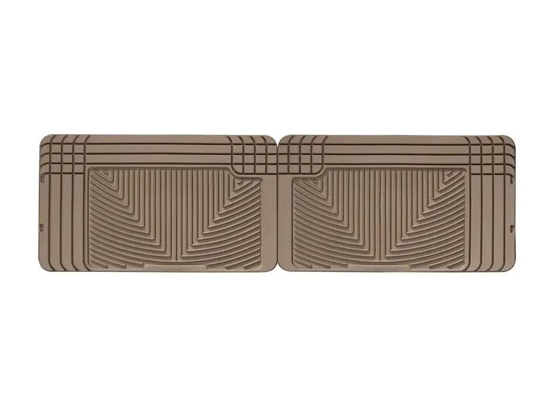 WeatherTech WT Rubber Mats - Rear - Tan by WeatherTech